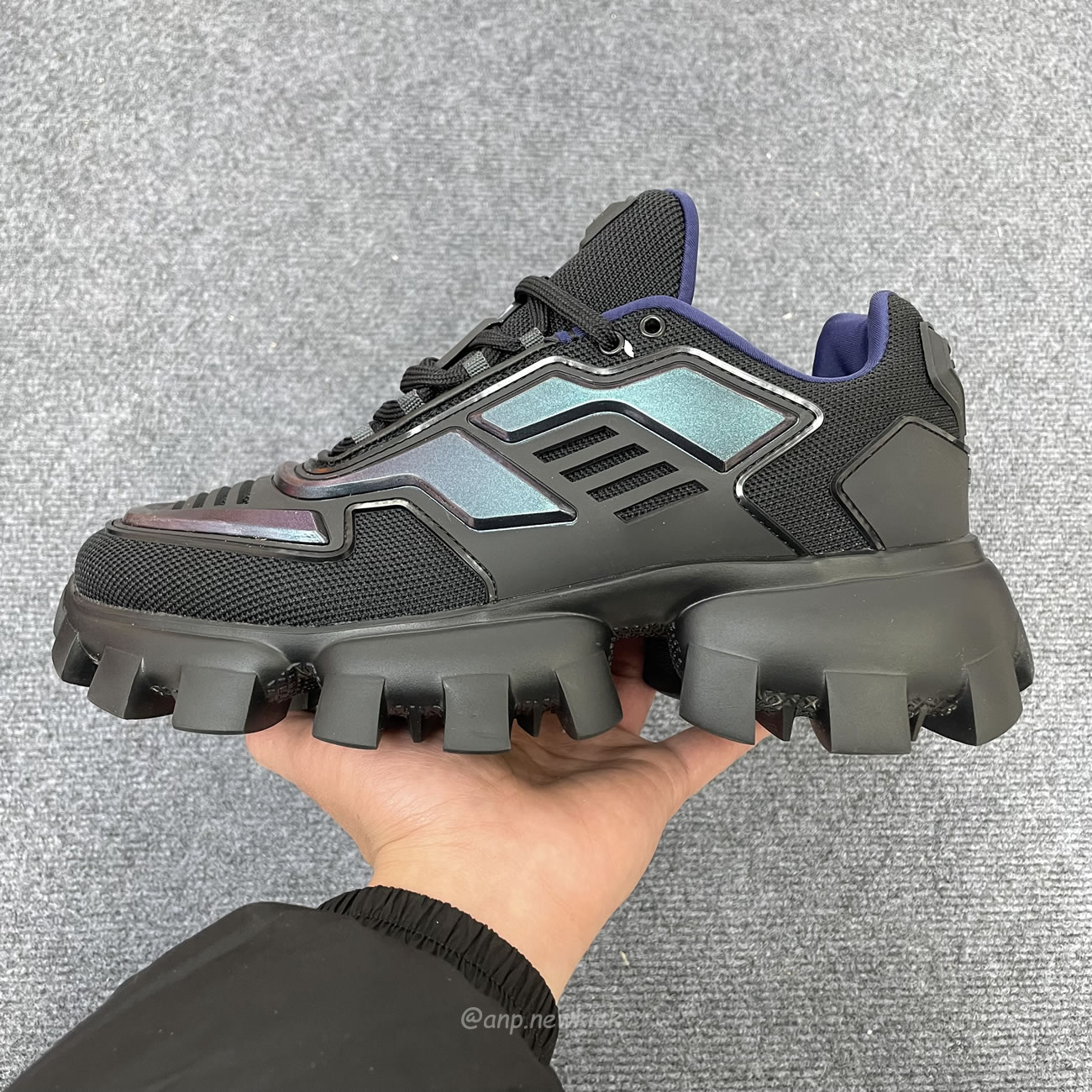 Prada Cloudbust Thunder Red Low Top Black 2eg293 3kzu (3) - www.newkick.org